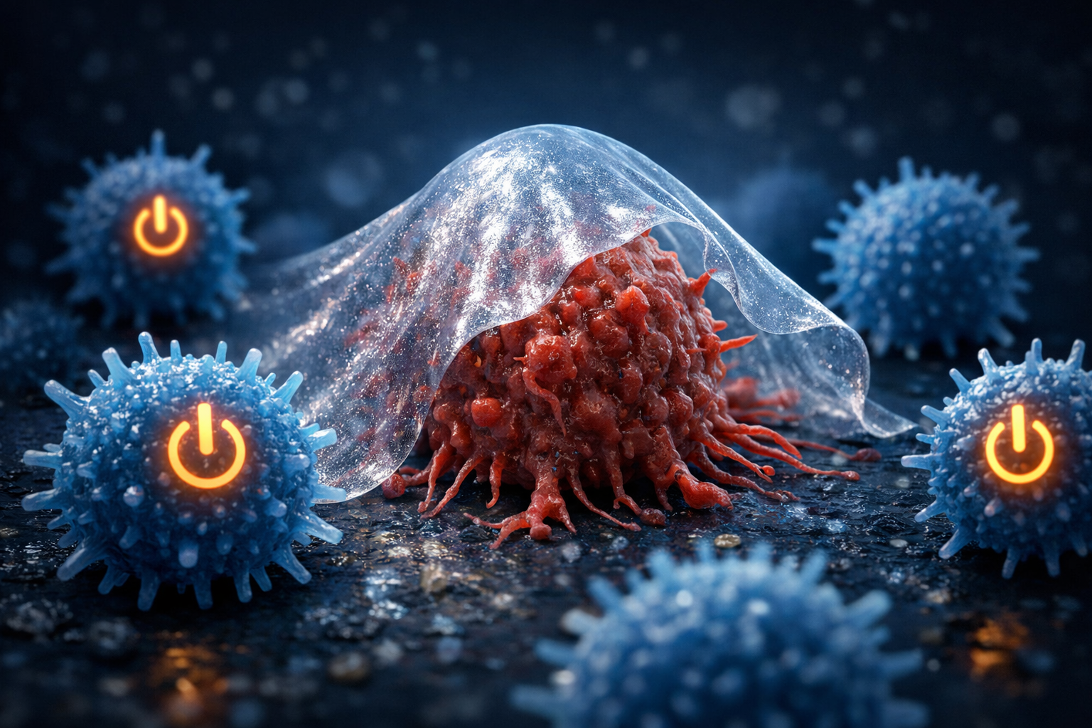 Rappresentazione molecolare dell'evasione immunitaria delle cellule tumorali - Progetto Vitasalute