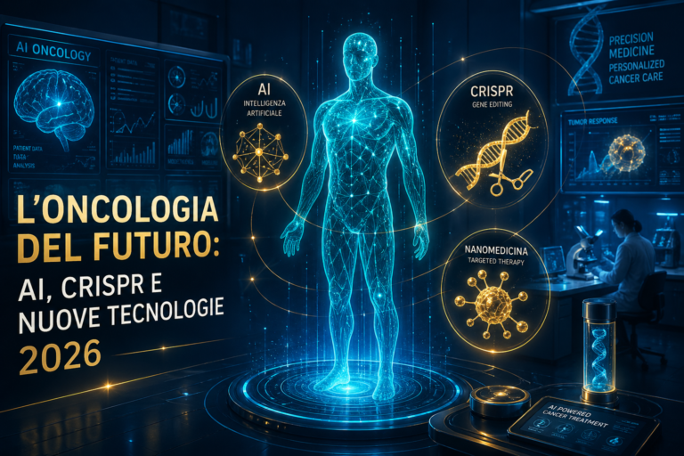 Oncologia del futuro AI CRISPR nanomedicina e medicina di precisione 2026 - Progetto VitaSalute