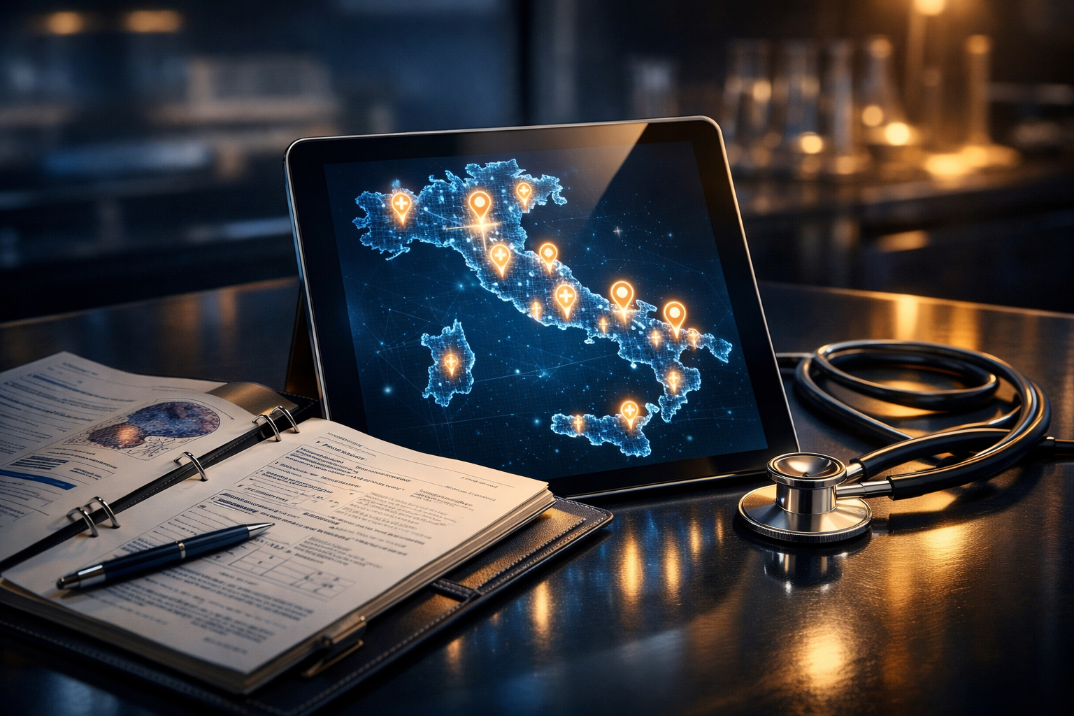 Mappa concettuale dei criteri di scelta per i centri di eccellenza oncologici - Progetto Vitasalute