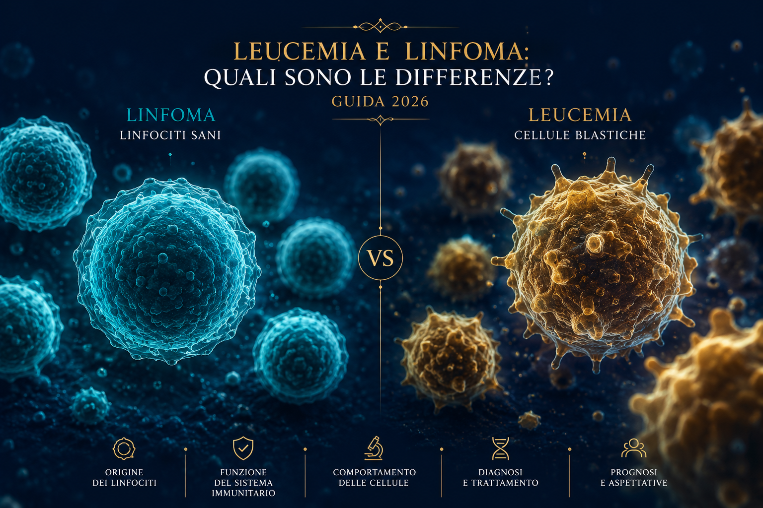 Leucemie acute e linfomi differenze biologiche e di cura 2026 – Progetto Vita Salute